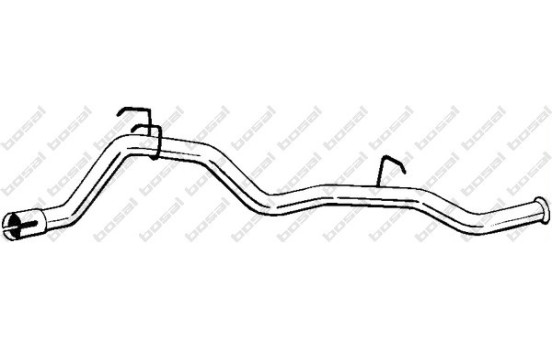 Exhaust Pipe 480-483 Bosal