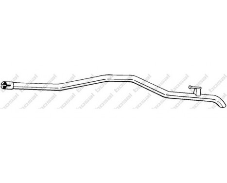 Exhaust Pipe 517-163 Bosal