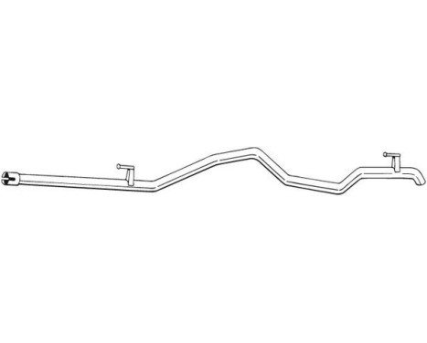 Exhaust Pipe 665-377 Bosal, Image 2