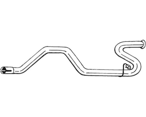 Exhaust Pipe 683-387 Bosal