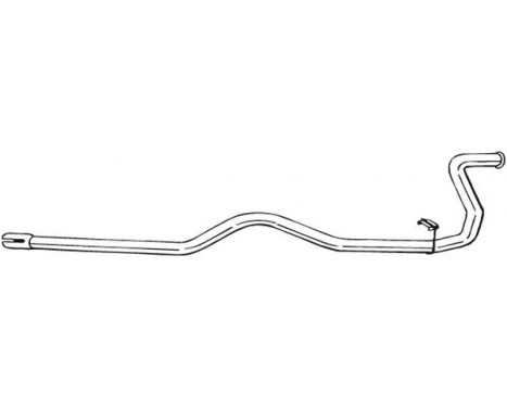 Exhaust Pipe 684-247 Bosal, Image 2