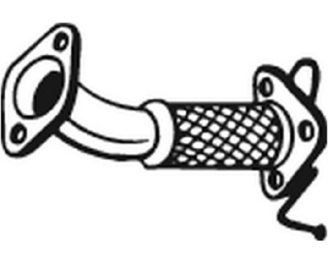 Exhaust Pipe 700-051 Bosal