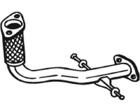 Exhaust Pipe 700-091 Bosal, Image 2