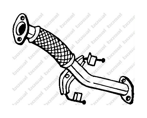 Exhaust Pipe 700-093 Bosal