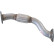 Exhaust Pipe 700-129 Bosal