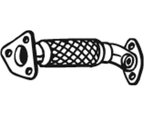 Exhaust Pipe 700-133 Bosal