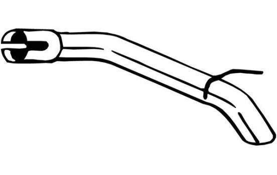 Exhaust Pipe 700-181 Bosal