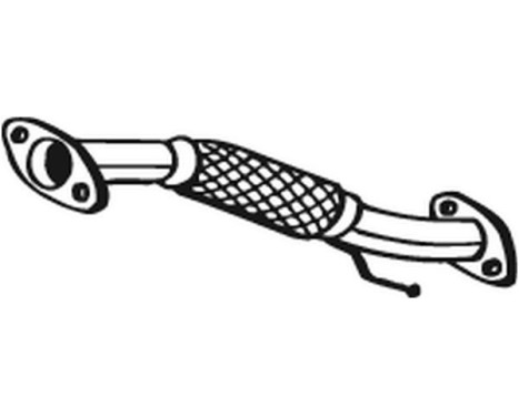 Exhaust Pipe 700-195 Bosal