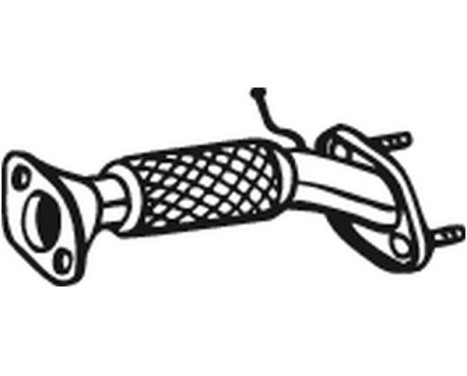 Exhaust Pipe 700-215 Bosal
