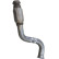Exhaust pipe 700-309 Bosal