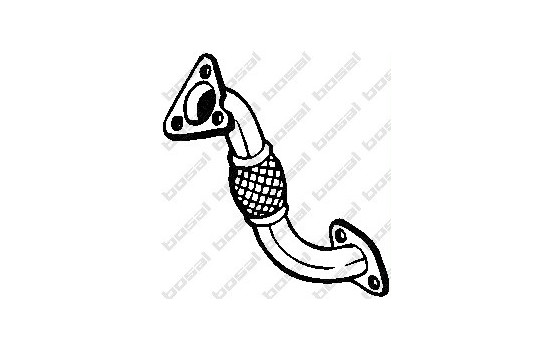 Exhaust Pipe 713-067 Bosal