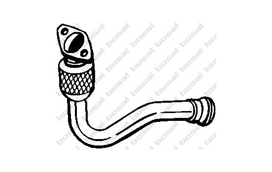 Exhaust Pipe 713-307 Bosal