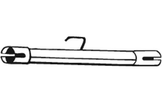 Exhaust Pipe 713-409 Bosal, Image 2