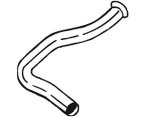 Exhaust Pipe 716-627 Bosal, Image 2