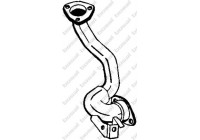 Exhaust Pipe 725-551 Bosal