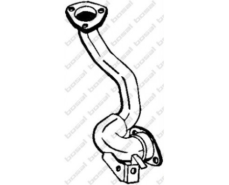 Exhaust Pipe 725-551 Bosal