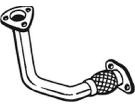 Exhaust Pipe 725-995 Bosal, Image 2