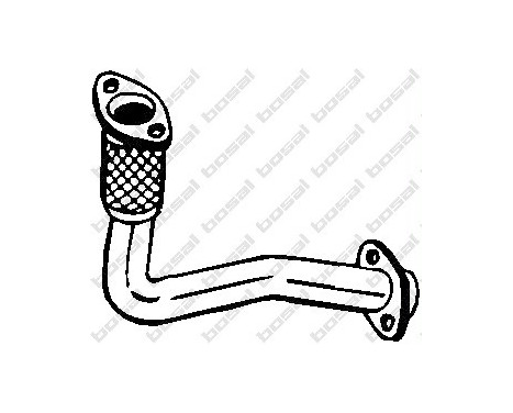 Exhaust Pipe 726-207 Bosal