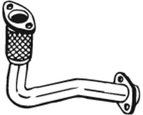 Exhaust Pipe 726-207 Bosal, Image 2
