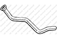 Exhaust Pipe 728-425 Bosal