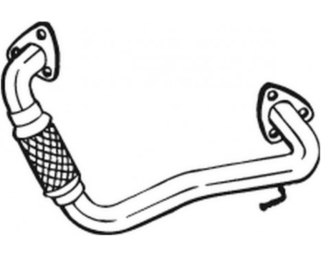Exhaust Pipe 730-213 Bosal, Image 2