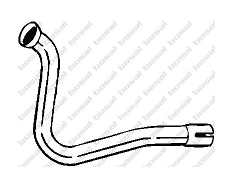 Exhaust Pipe 731-971 Bosal