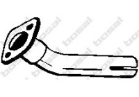 Exhaust pipe 733-297 Bosal
