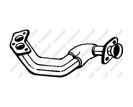 Exhaust Pipe 733-751 Bosal