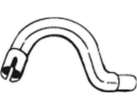Exhaust Pipe 736-003 Bosal, Image 2
