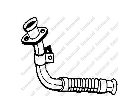 Exhaust Pipe 736-159 Bosal, Image 2