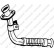 Exhaust Pipe 736-159 Bosal, Thumbnail 2