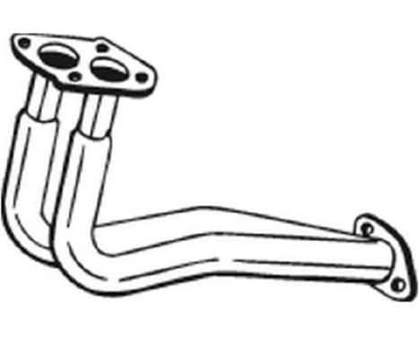 Exhaust Pipe 736-541 Bosal