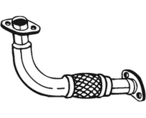 Exhaust Pipe 736-807 Bosal, Image 2
