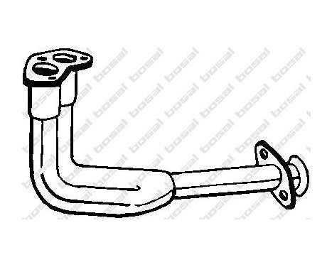 Exhaust Pipe 736-889 Bosal, Image 2