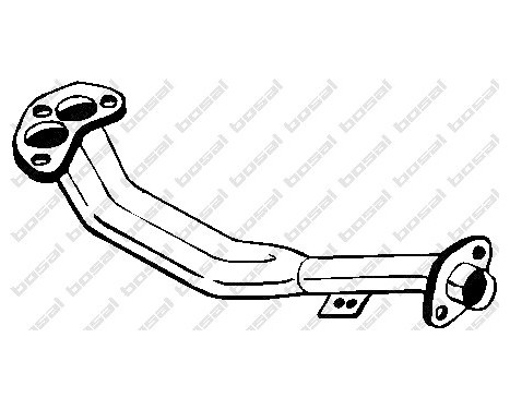 Exhaust Pipe 737-351 Bosal