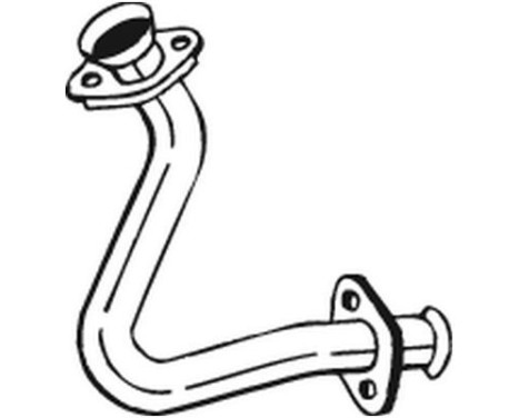 Exhaust Pipe 737-519 Bosal, Image 2
