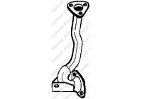 Exhaust Pipe 739-003 Bosal