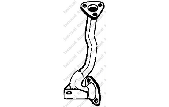 Exhaust Pipe 739-003 Bosal