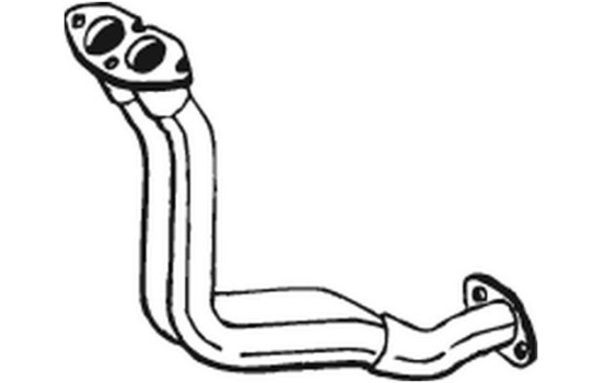 Exhaust Pipe 739-149 Bosal, Image 2