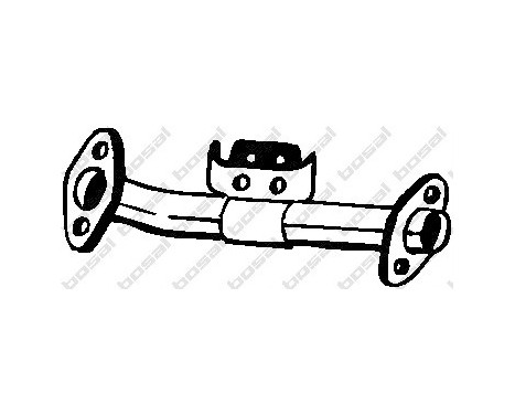 Exhaust Pipe 739-751 Bosal