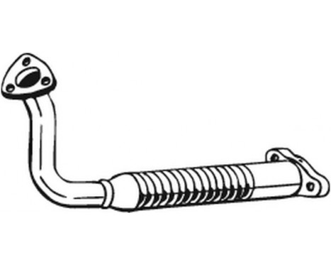 Exhaust Pipe 740-267 Bosal, Image 2