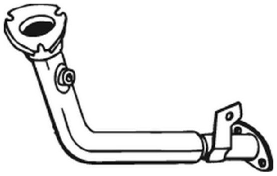 Exhaust Pipe 740-357 Bosal