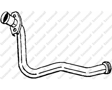 Exhaust Pipe 740-435 Bosal