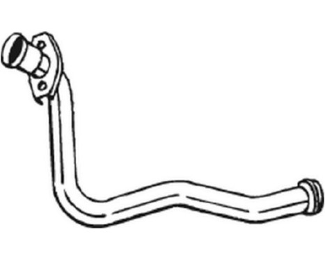 Exhaust Pipe 740-435 Bosal, Image 2