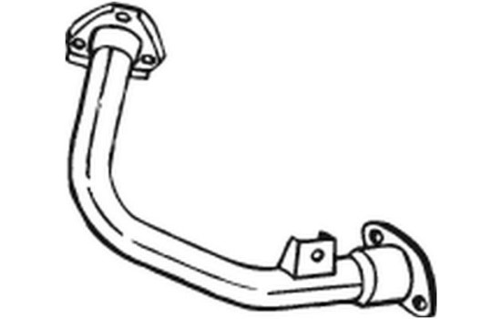 Exhaust Pipe 740-605 Bosal, Image 2