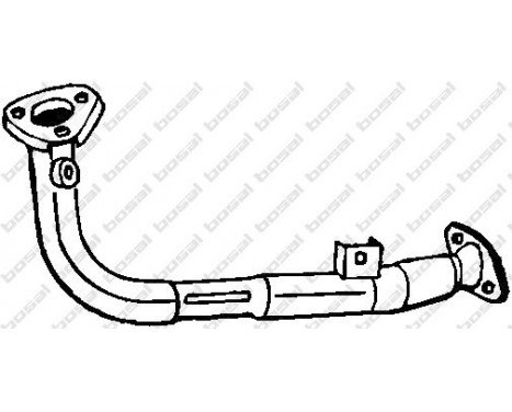 Exhaust Pipe 741-001 Bosal