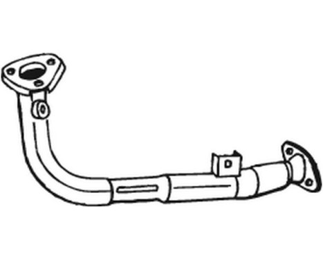 Exhaust Pipe 741-001 Bosal, Image 2