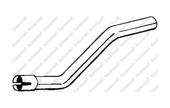 Exhaust Pipe 750-019 Bosal