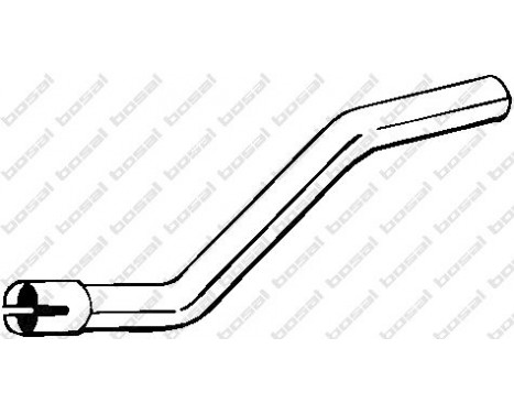 Exhaust Pipe 750-027 Bosal