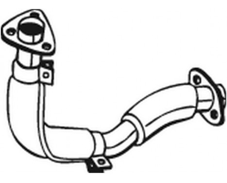 Exhaust Pipe 750-033 Bosal, Image 2